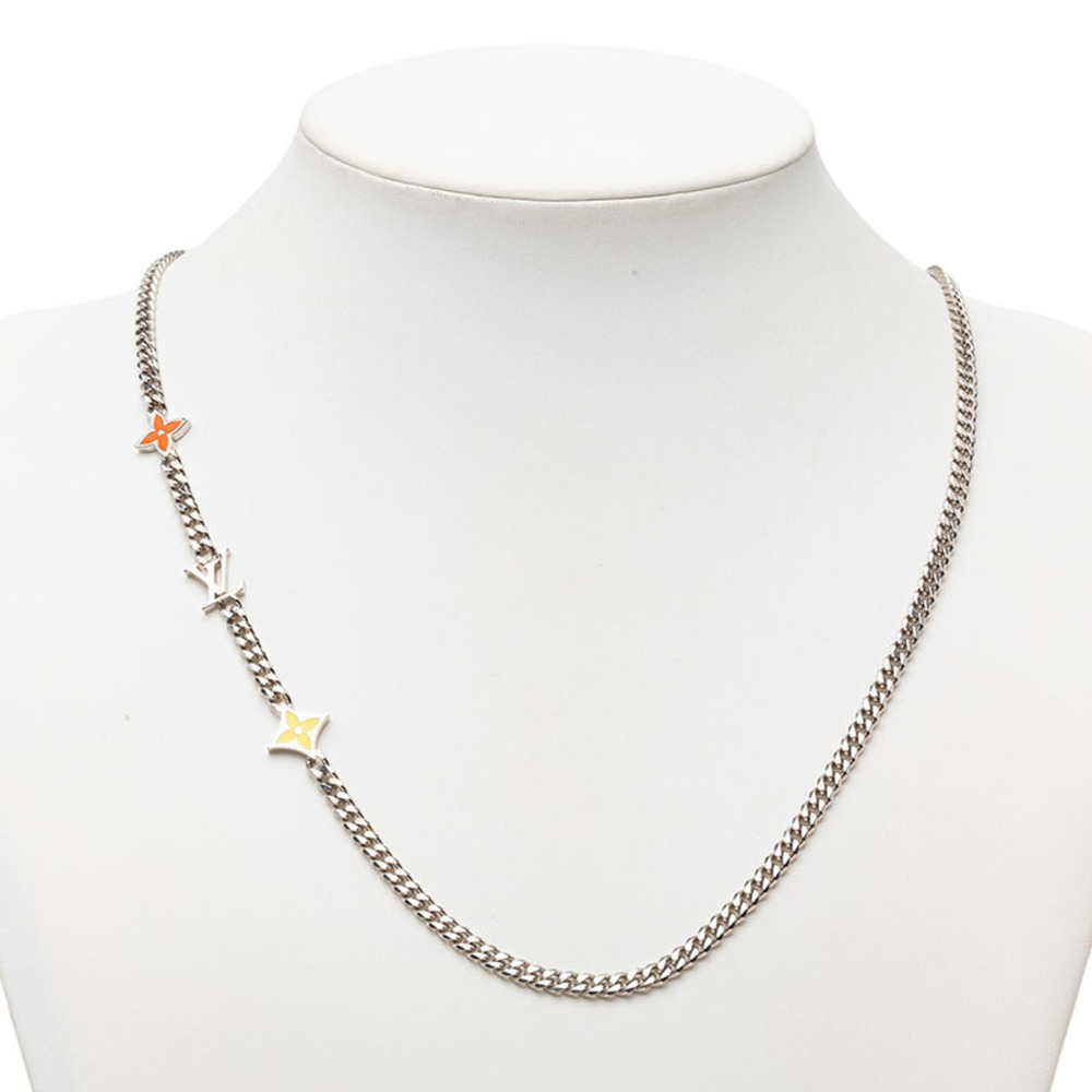 LOUIS VUITTON Brown Monogram Necklace
